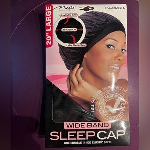 Wide Band Sleep Cap. 20 inch large-cap